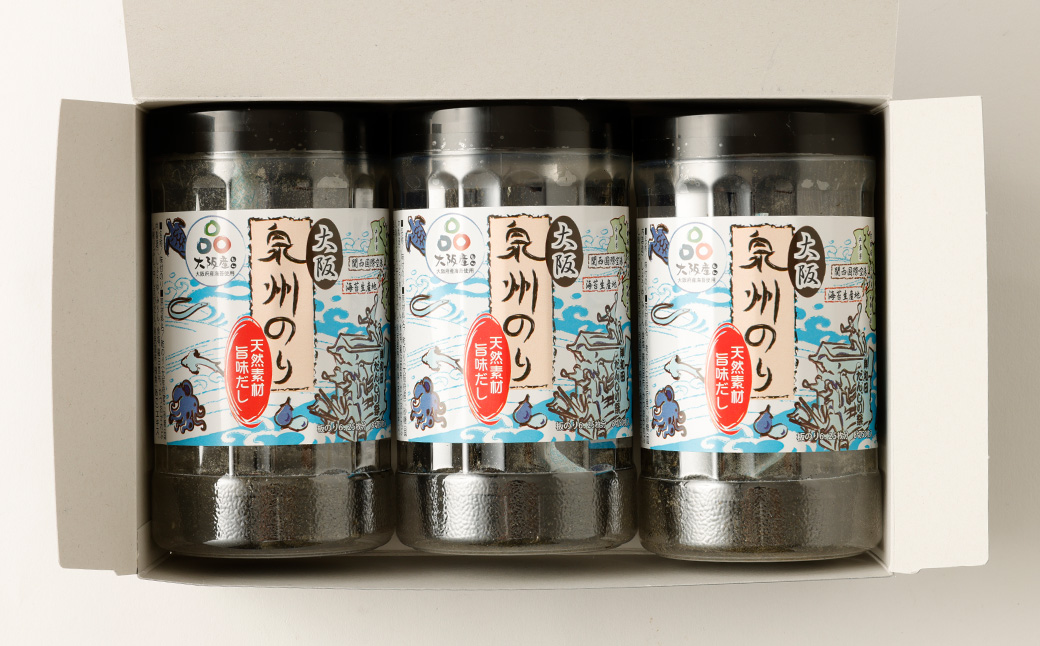 大阪のり 味付け海苔 3個セット