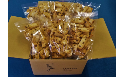 無選別 丹波 黒豆 おかき 計約840g（約140g×6袋）