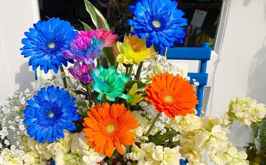 季節のお花のフラワーアレンジメント【Sサイズ】 花 フラワーアレンジメント 花束