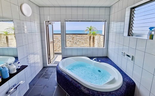 アメニティ類も完備している清潔なバスルーム