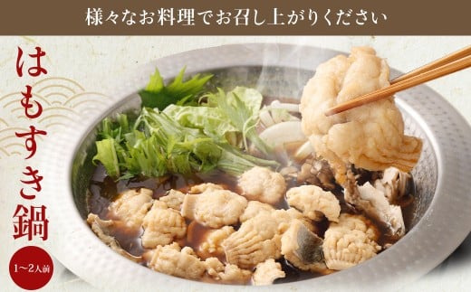 のぞみ水産 潮氷締め（野〆） 骨切り ピンク生鱧 約500g 寒ハモ 【2025年12月上旬～2026年2月上旬発送予定】 鱧 はも ハモ 新鮮 冷蔵