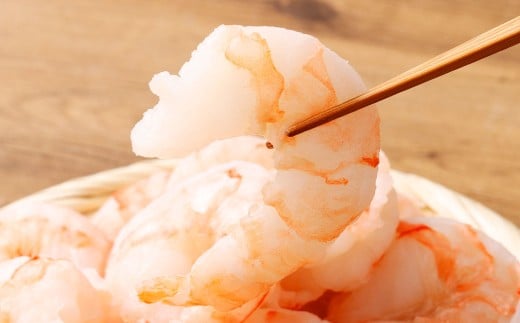 驚きのジャンボサイズ 背ワタ無し むきエビ 3kg