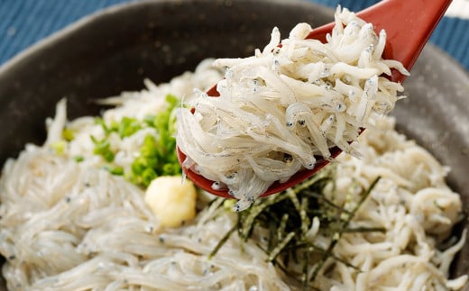 大阪湾産漁師が直送 生しらす ・ 釜揚げしらす