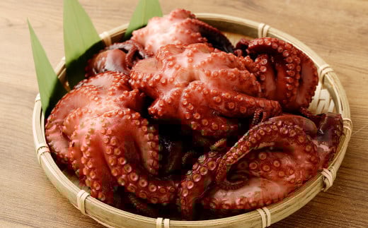 茹でダコ 約1kg （3~6匹）