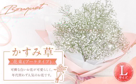 かすみ草花束 Lサイズ