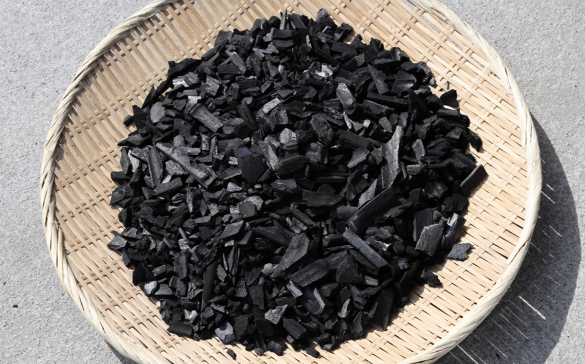 竹炭 中粒バラ 5kg