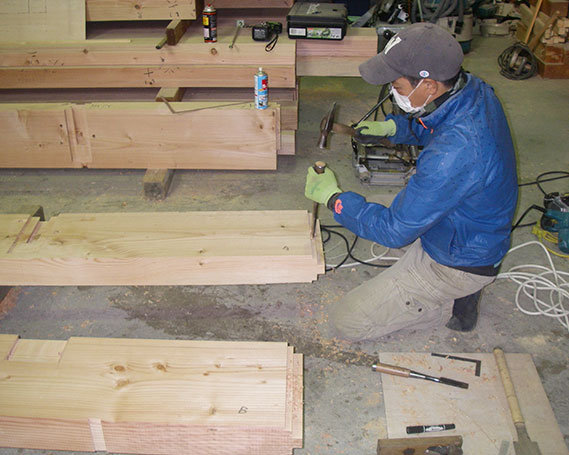 大工仕事　手刻み体験 ／ 体験 チケット 大工体験 伝統 技術 手加工 手作業 思い出作り 1時間 大阪府 特産品