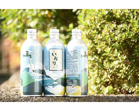 島本まちの水～いおり～（490mlアルミボトル24本／ケース） ／ 水 飲料水 地下水 100％ おいしい ボトルドウォーター ウォーター アルミボトル 災害 備蓄 災害用備蓄飲料水 長期保存 10年 町制施行80周年 記念パッケージ 大阪府