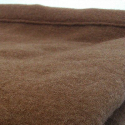 キャメル毛布(毛羽部分)シングルサイズ
