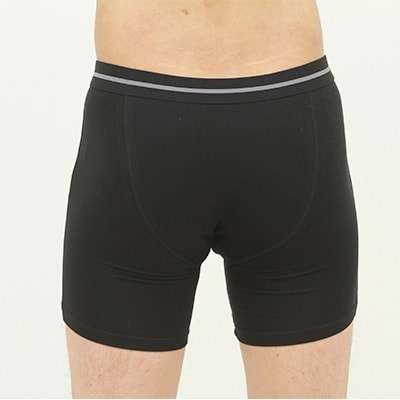 NEWフィフティボクサーパンツ(失禁パンツ・尿漏れパンツ)　ブラック　Mサイズ　1枚