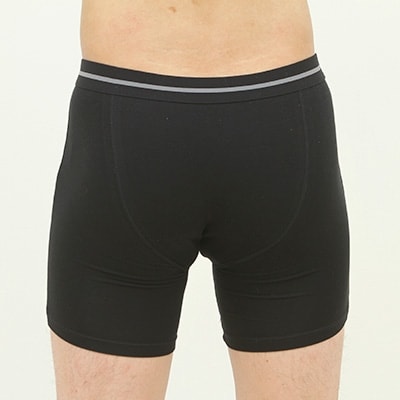 NEWフィフティボクサーパンツ(失禁パンツ・尿漏れパンツ)　ブラック　LLサイズ　1枚