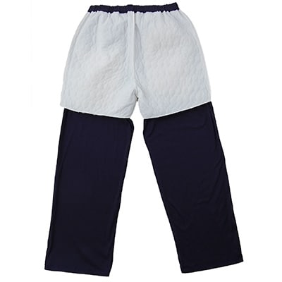 すいとるパジャマズボン L(大人用 紙オムツカバー内蔵)