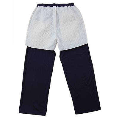 すいとるパジャマズボンLL(大人用 紙オムツカバー内蔵)