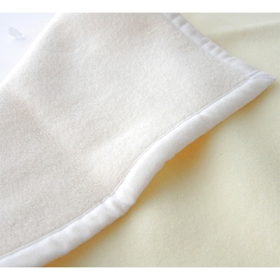 ベビー毛布 ウールコットン ひざ掛け　約80×55cm