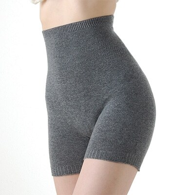 毛糸のパンツ　2枚組 グレー(S～M)