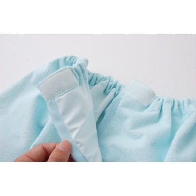 防水巻きスカート(ブルー)