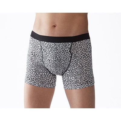 俺のボクサーパンツ ヒョウ柄 2枚組(Lサイズ)  軽失禁用 失禁パンツ・尿漏れパンツ
