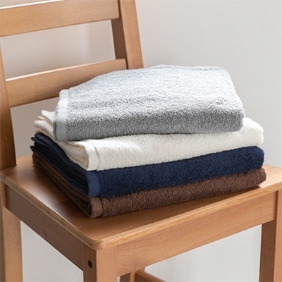 泉州産バスタオル4枚・4色セット