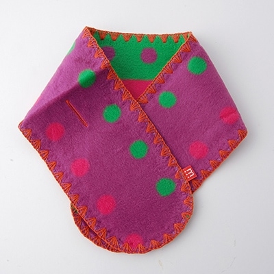 minimynimo　子供マフラー　(ベビマフ・バイオレット)