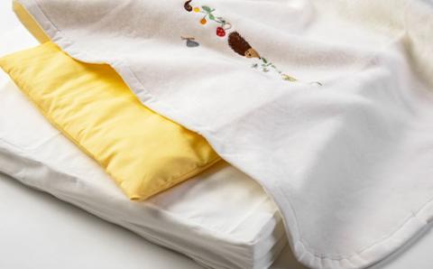 ベビー毛布(ハリネズミ OW)　85×115cm