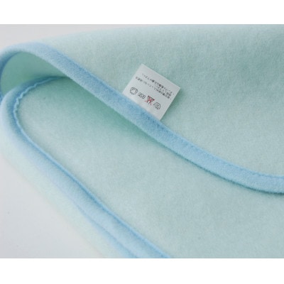 ベビー毛布(アクリル)80×100cm　ブルー