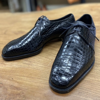 【紳士本革靴】クロコダイルフルオーダー(ビスポーク靴)　お仕立て券