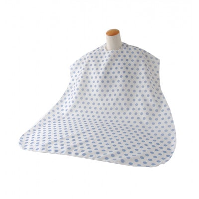 介護用 お食事エプロン(ドット柄) 1枚