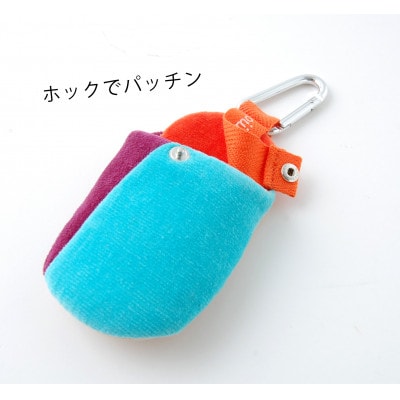 minimynimo カラビナ付き バッグアクセサリー VA+BN