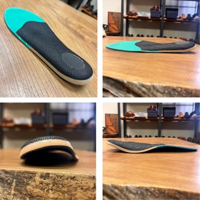 【黒タイプ】完全フルオーダーメイドインソール　あなただけのインソールをお作りします。