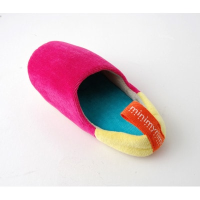 minimynimo  ルームシューズ ベロア キッズ#1 (MA+LE)