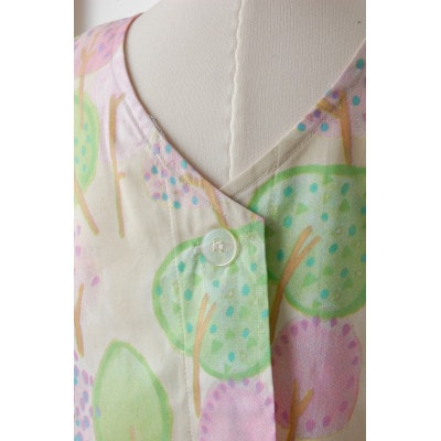 nordic+japan 子どもエプロン  (キッチン・森と泉) ※ブロード素材