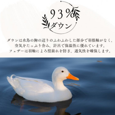 【超長綿100%】羽毛掛け布団クイーン二枚合わせ超長綿使用一年使用可能ダウン93%防臭防ダニ