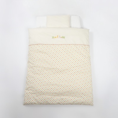 《日本製》洗えるベビー布団セット　はじめて6点セット　(ベージュ)