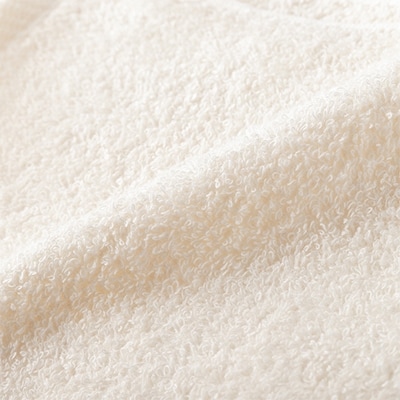 泉州産バスタオル2枚とフェイスタオル2枚のセット・アイボリー