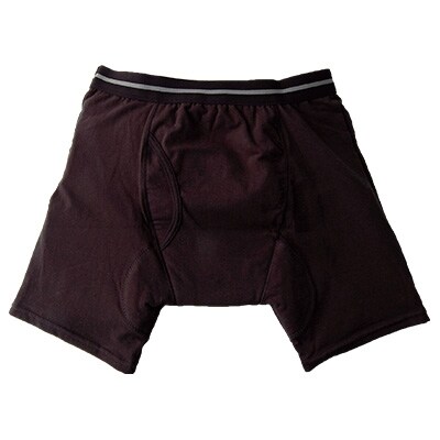 NEWフィフティボクサーパンツ(失禁パンツ・尿漏れパンツ)　ブラック　Mサイズ　1枚