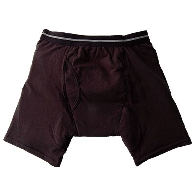 NEWフィフティボクサーパンツ(失禁パンツ・尿漏れパンツ)　ブラック　LLサイズ　1枚