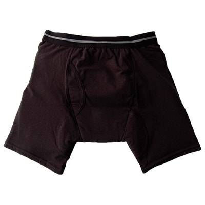 NEWフィフティボクサーパンツ(失禁パンツ・尿漏れパンツ)　ブラック　LLサイズ　3枚組