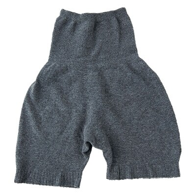 毛糸のパンツ　2枚組 グレー(S～M)