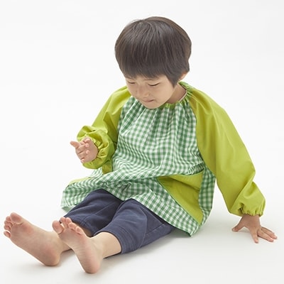 キッズ スモック　ラムネ　120cm