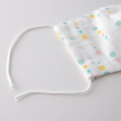 立体マスク 大人用(多色水玉) 2枚セット