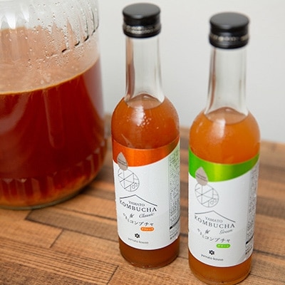 老舗酵素メーカー「大和酵素」が作る、 本物のコンブチャ　(280ml×12本)