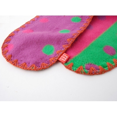 minimynimo　子供マフラー　(ベビマフ・バイオレット)