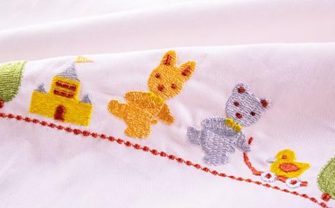 《日本製》洗えるベビー布団セット　はじめて6点セット　(ピンク)