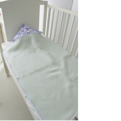 ベビー毛布(アクリル)80×100cm　イエロー