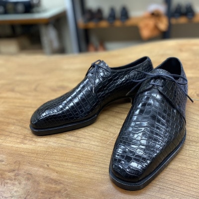 【紳士本革靴】クロコダイルフルオーダー(ビスポーク靴)　お仕立て券