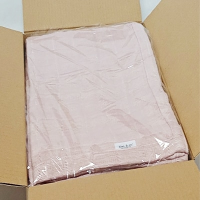 コーマ糸を使った綿100%4重ガーゼケット2枚セット