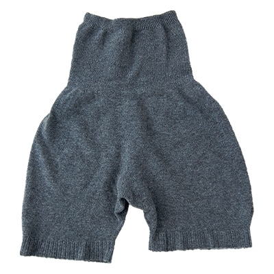 毛糸のパンツ　グレー(S～M)