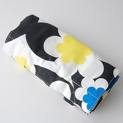 nordic+japan　トートバッグ2個セット(つぼみ・ブラック+つぼみ・ベージュ)