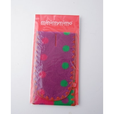 minimynimo　子供マフラー　(ベビマフ・バイオレット)