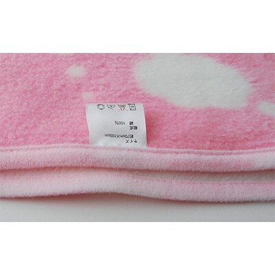 nordic+japan　ベビー毛布 70×100cm ヒツジ・ピンク